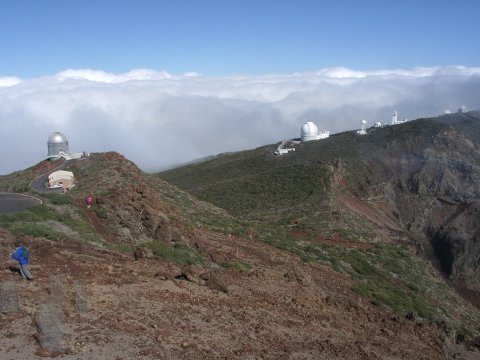 Observatorien am Roque de los Muchachos