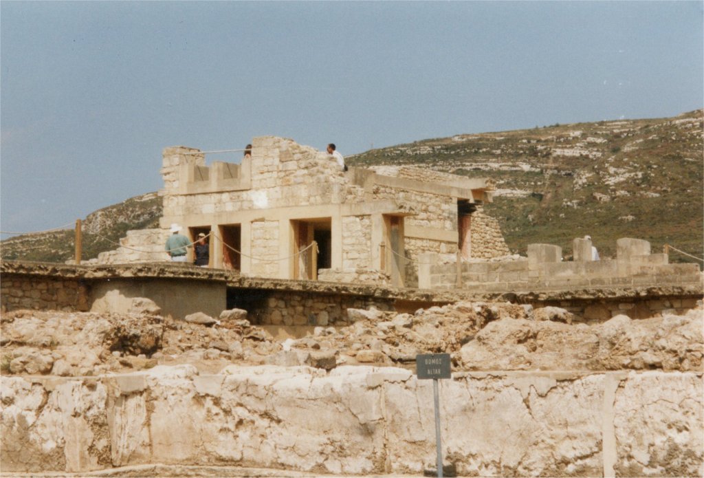 Ausgrabung von Knossos