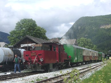 Mauterndorf: Taurachtalbahn bereit zur Abfahrt
