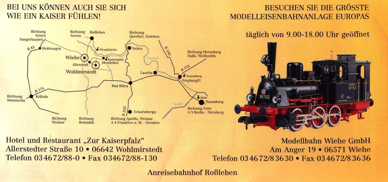 Werbeaktion Kaiserpfalz