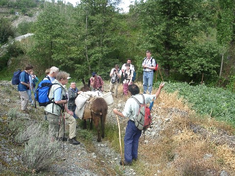Eselspfad nach Agios Ioannis